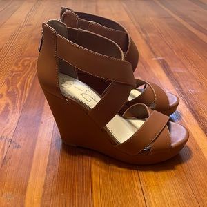 Jessica Simpson wedges